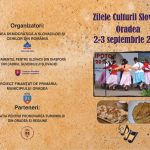 2-3 septembrie, Zilele Culturii Slovace din Bihor. Vezi programul evenimentului