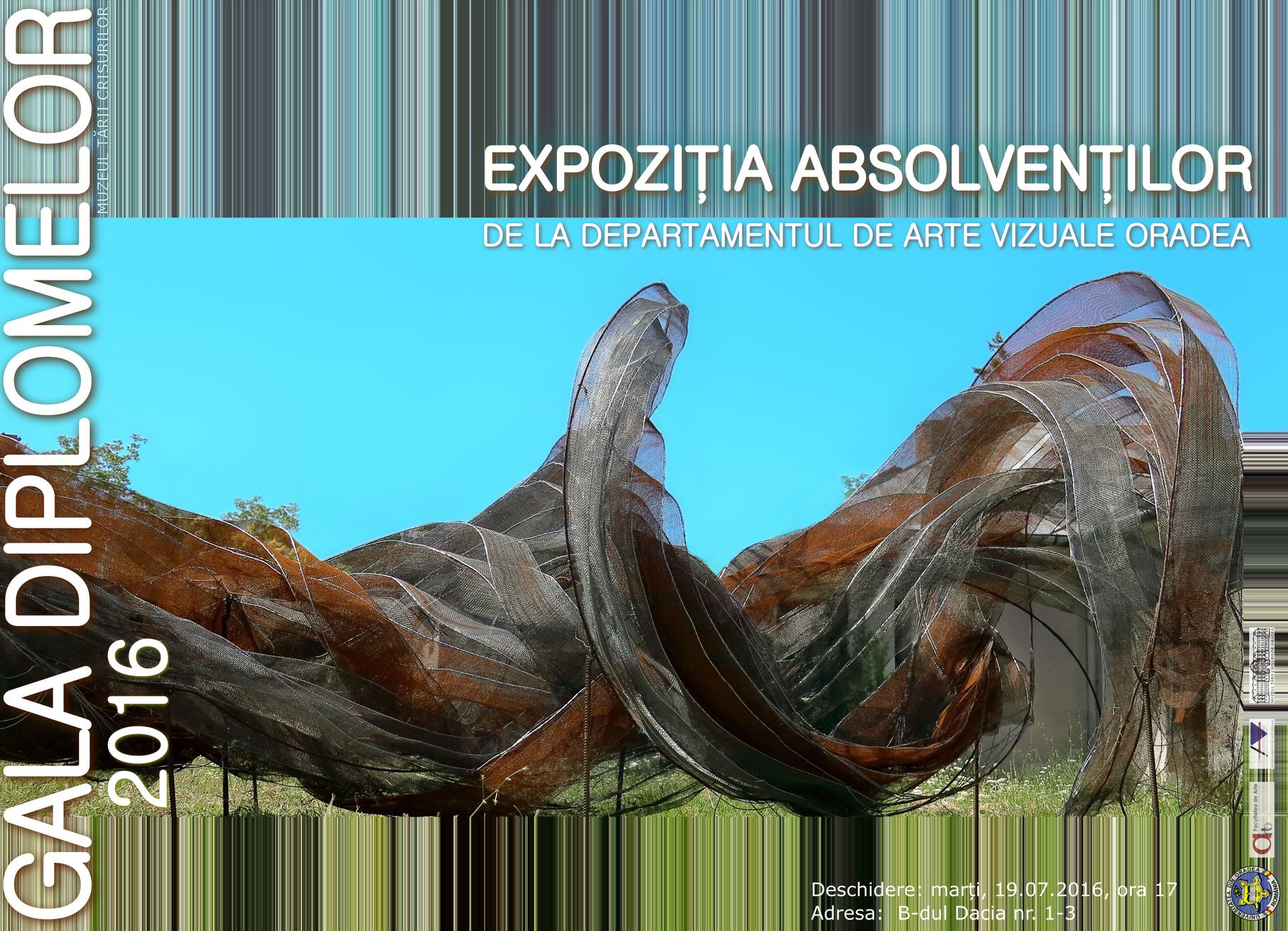 Expozitie “Gala Diplomelor 2016”, ai absolventilor Facultății de Arte din Oradea