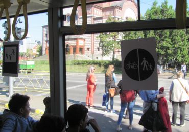 educatie rutiera in tramvai Oradea