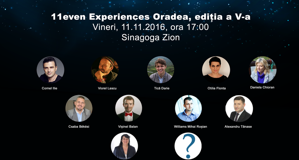 11even Experiences Oradea 2016 la a V – a editie. Solistul trupei VUNK, unul dintre invitatii de marca