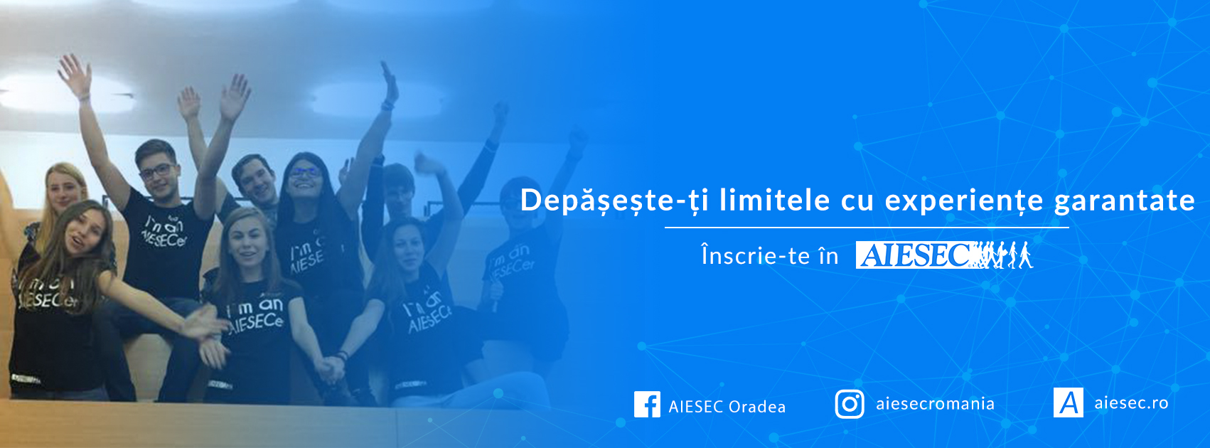 Organizația studențească AIESEC Oradea recrutează noi membri