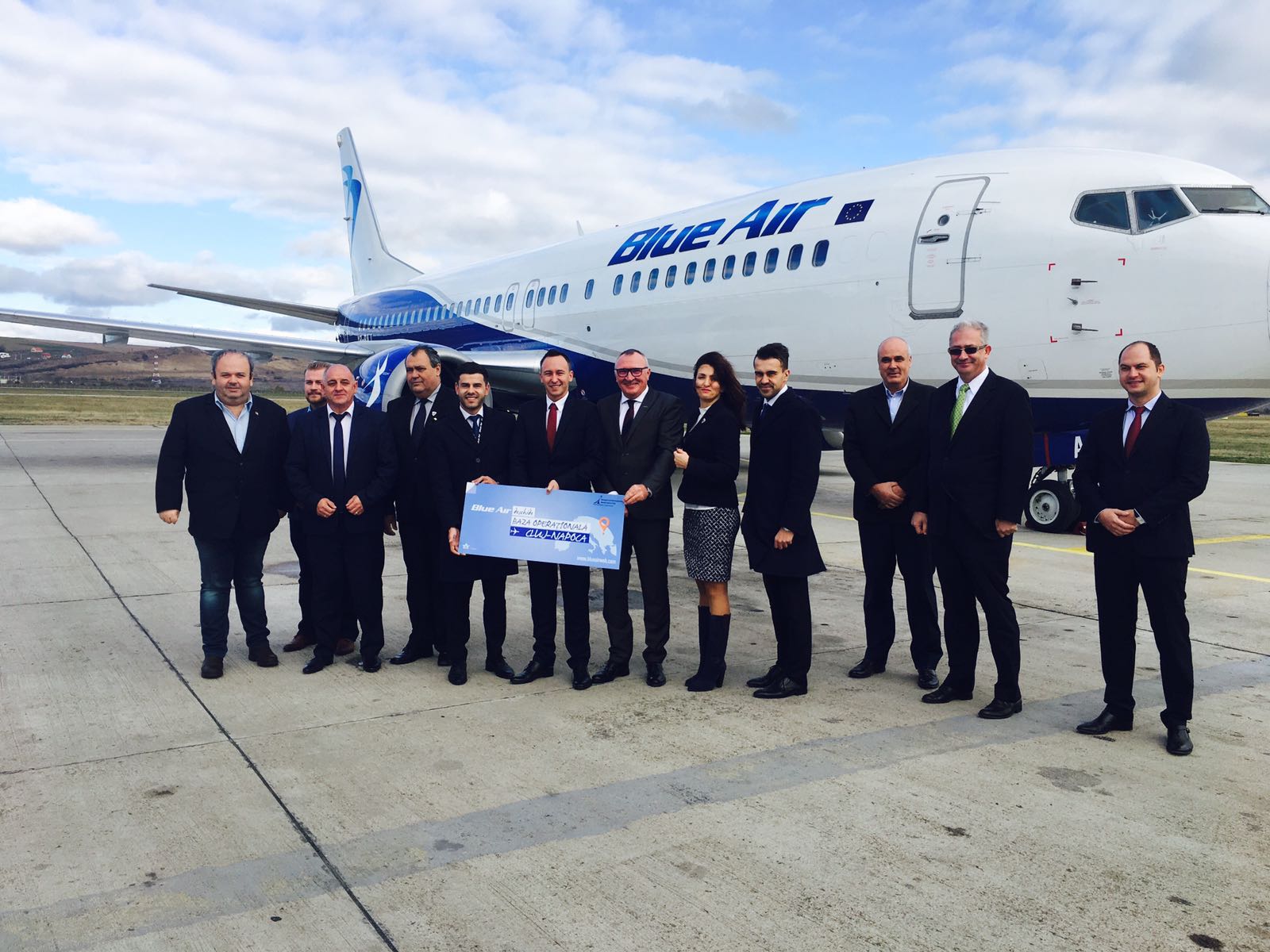 Blue Air deschide o bază operaţională pe Aeroportul Cluj-Napoca. Ce curse externe vor avea