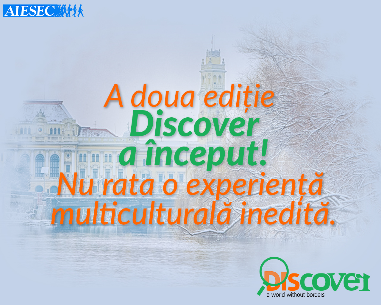 Programul de educatie non-formala DISCOVER revine la Oradea