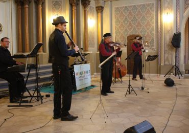Concert Hakeshet Klezmer Band la Sinagoga Zion, duminica 18 decembrie