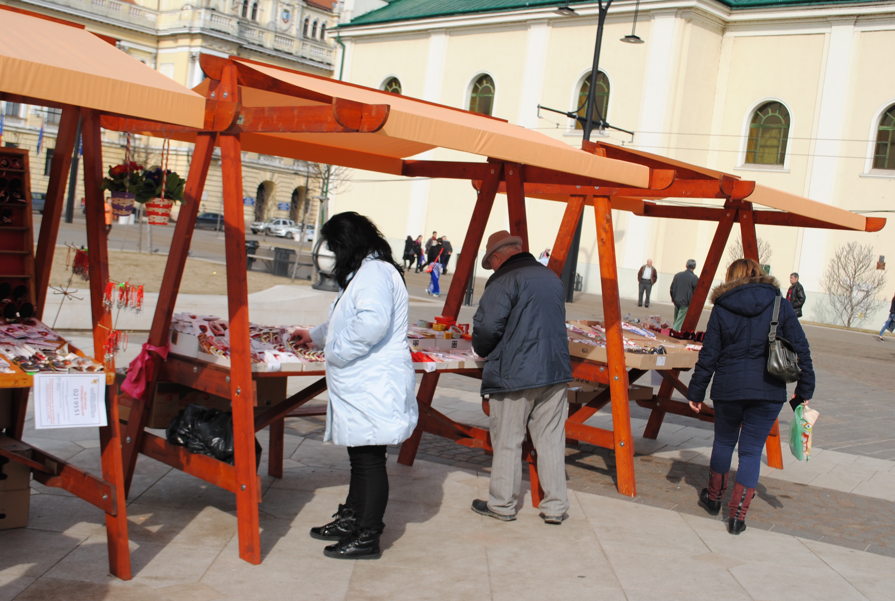 Primaria Oradea organizeaza licitatie pentru locuri destinate vanzarii de martisoare