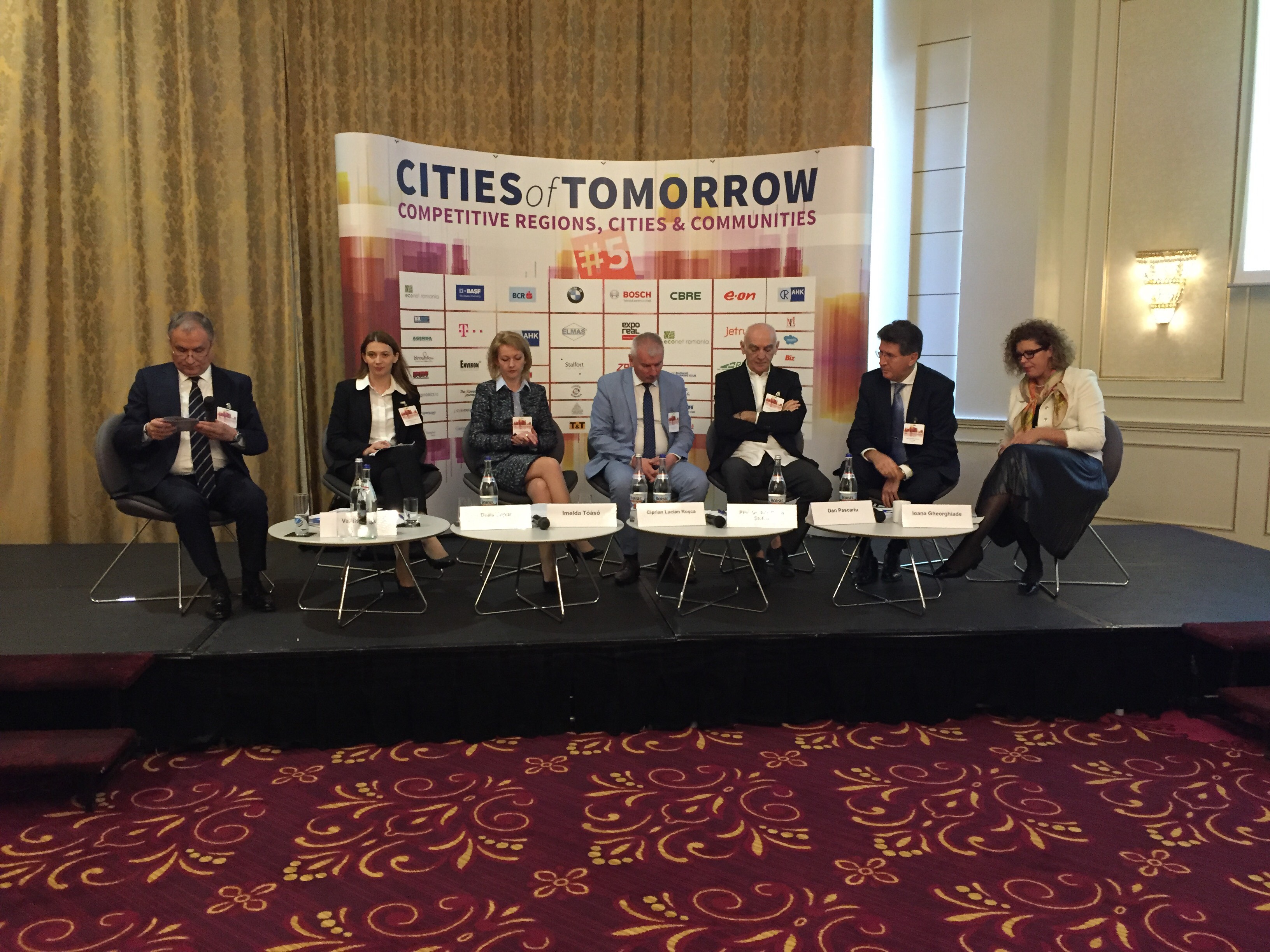 Cinci proiecte ale administratei locale, prezentate la “Cities of Tomorrow”, unor investitori straini