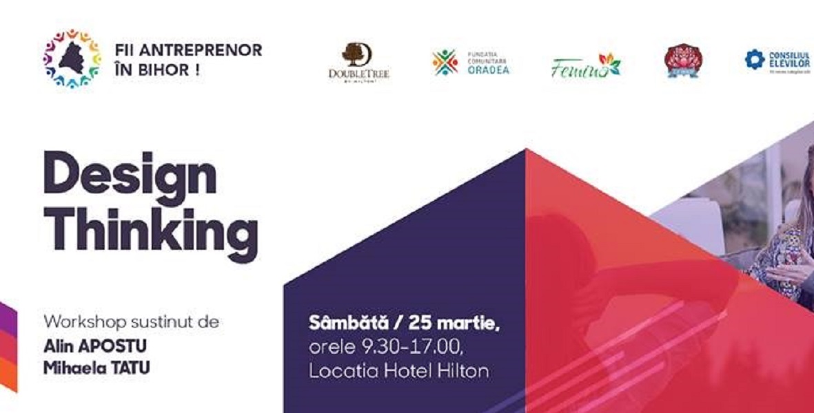 ,,FII ANTREPRENOR ÎN BIHOR!”, un eveniment destinat elevilor care vor sa invete tainele antreprenoriatului