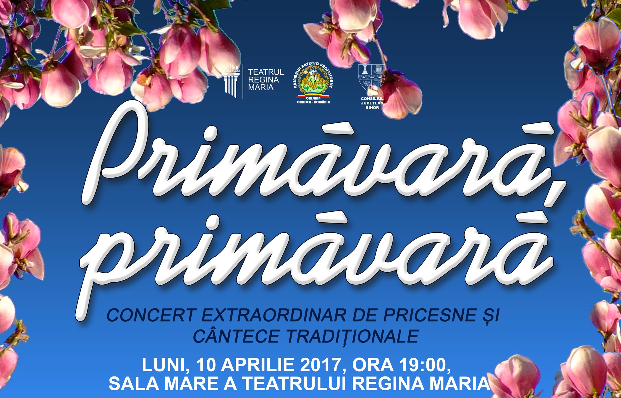 Concert extraordinar de pricesne şi cântece tradiţionale – „Primăvară, primăvară”