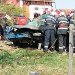 Update! Accident grav in Paleu. Soferul, de 26 de ani, din Oradea, nu poseda permis de conducere