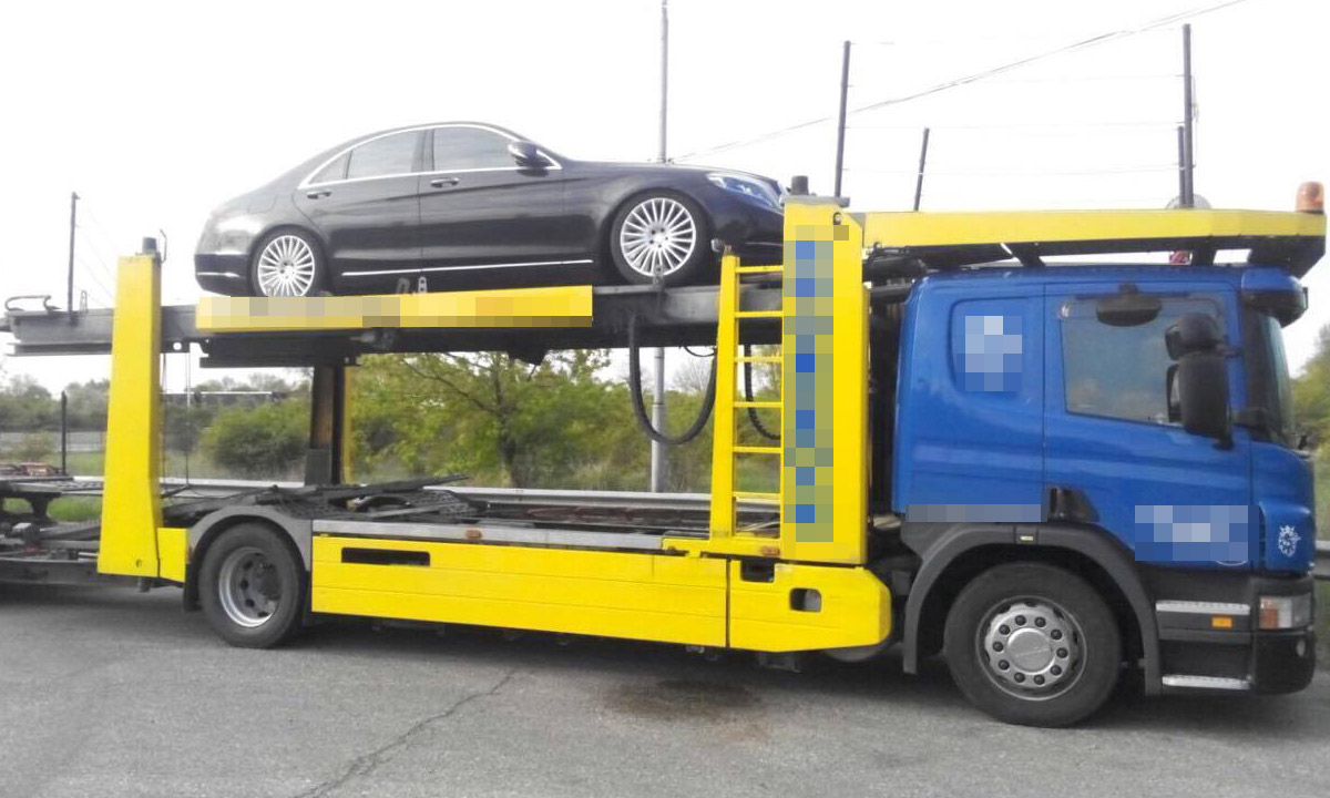 Un Mercedes, de 65.000 de euro, căutat de autoritățile lituaniene, descoperit la P.T.F. Borş