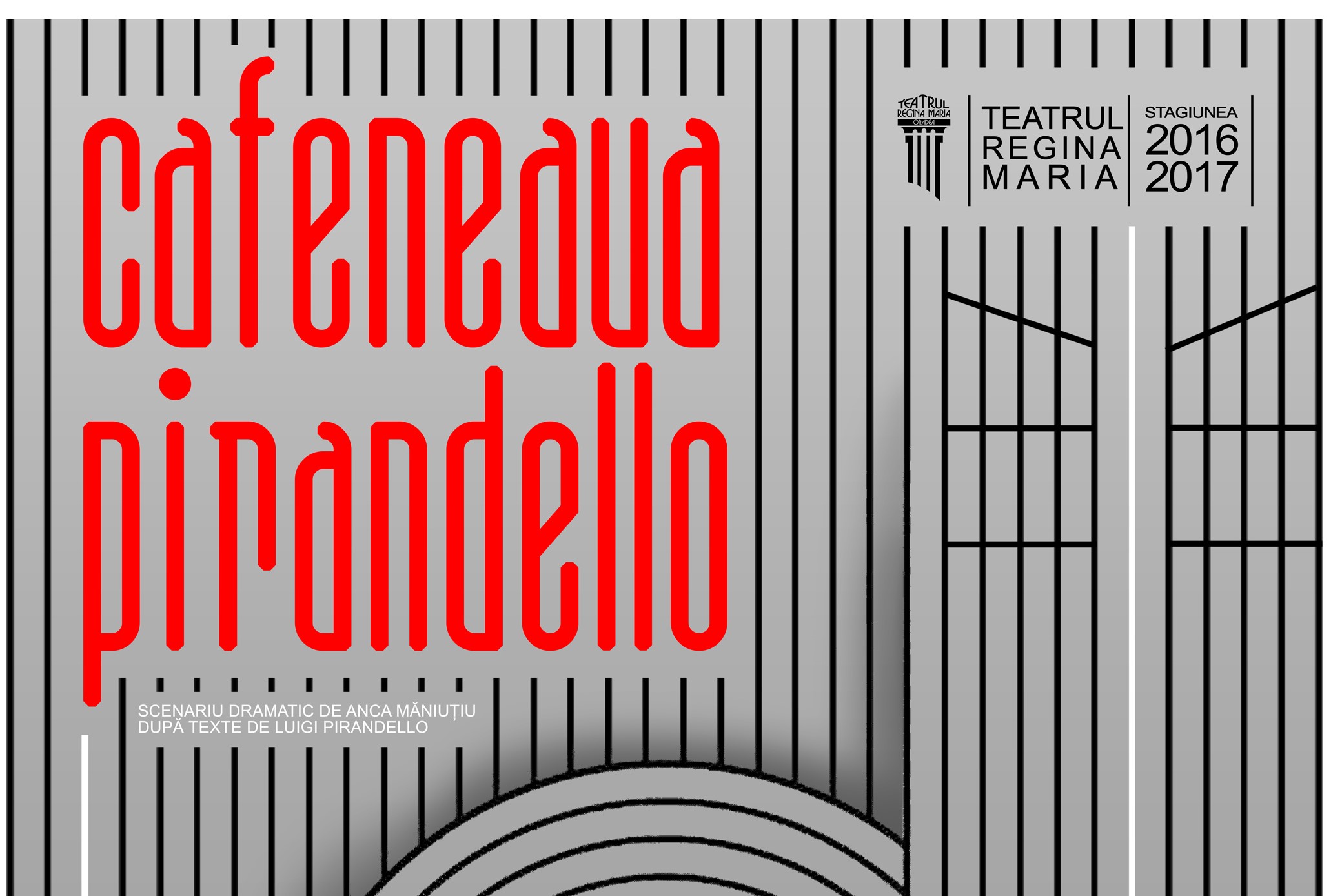 A opta premieră a Teatrului Regina Maria –  „Cafeneaua Pirandello”