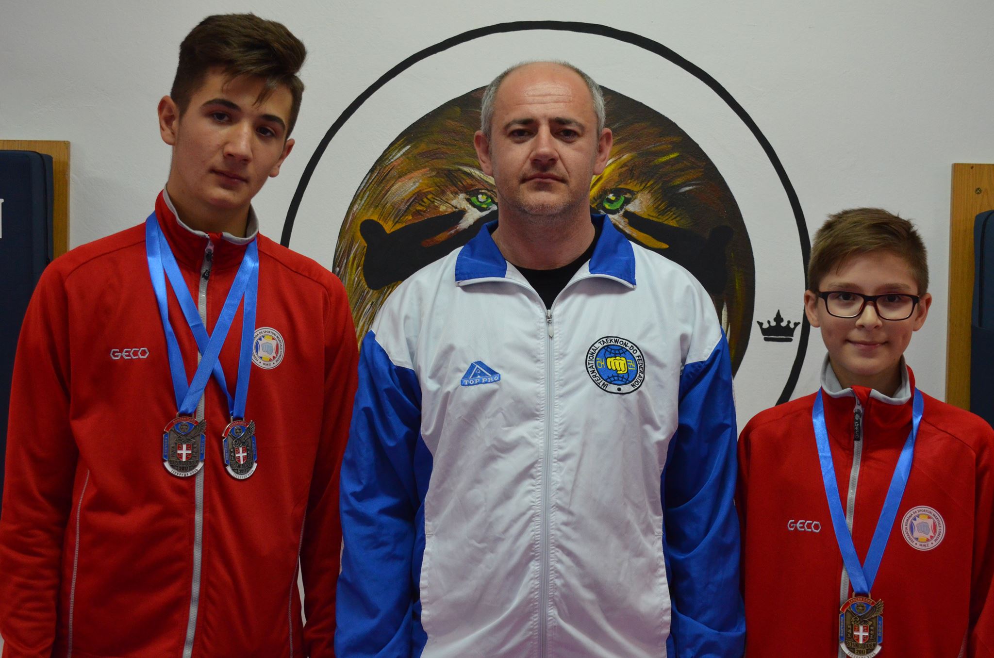 King do-Lions Oradea s-a intors de la Openul Bosniei, la Taekwon-do, cu premii