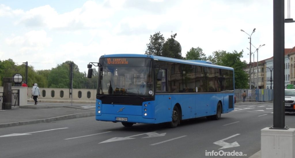 Atentie! Maine, 19 iulie 2022, se modifica traseele liniilor de autobuz 10, 12, 17 si 20 din Oradea