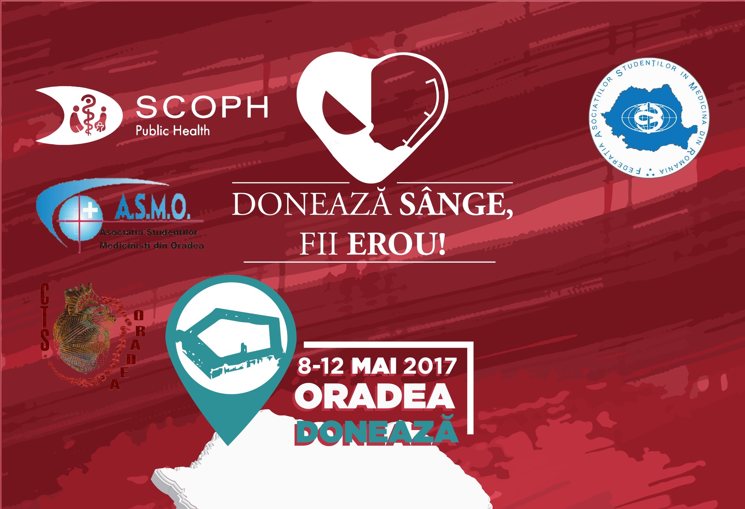 Studentii medicinisti de la Universitatea Oradea, organizeaza campania: “Donează sânge! Fii erou!”