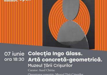 Sculptorul Ingo Glass va deschide Festivalul European Music Open, la Muzeu Tarii Crisurilor, pe 7 iunie