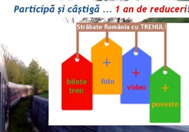 Castiga premii calatorind cu CFR, in cadrul campaniei: „Străbate România cu trenul”