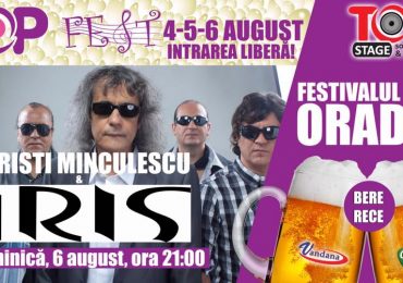 IRIS, Corina si Guess Who la Festivalul Berii – TOP FEST, Oradea 2017