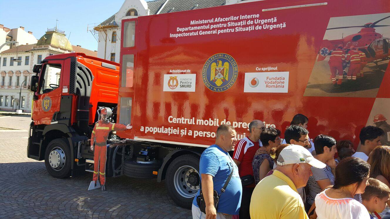 Caravana SMURD ajunge la Beius si Marghita in acest weekend