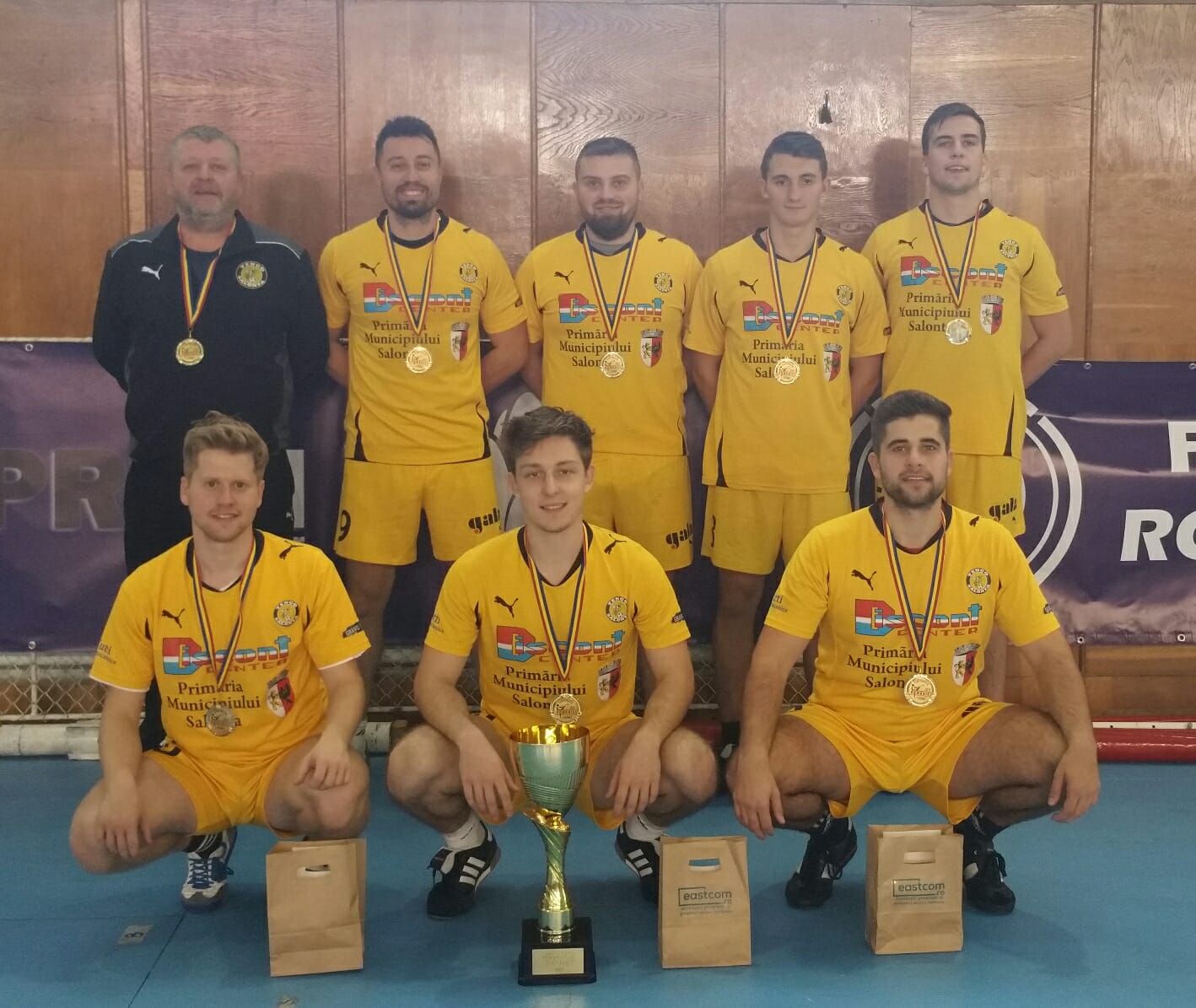 Tengo Salonta campioana României la futnet