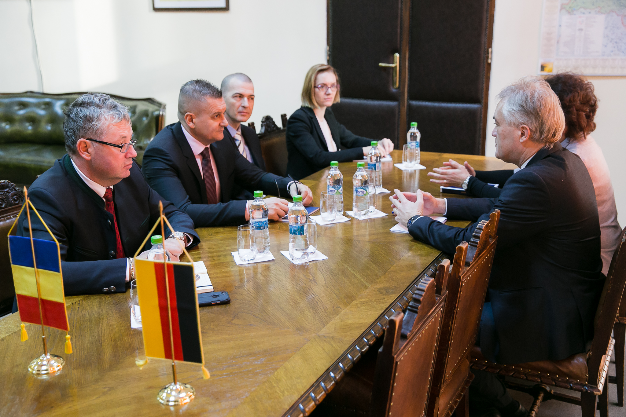 Nemtii vor sa investeasca in judetul Bihor. Consulul german Ralf Krautkrämer, in vizita la Oradea