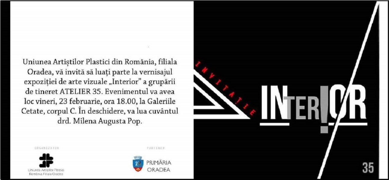 Expoziție de arte vizuale, a unor tineri artisti, in Cetatea Oradea