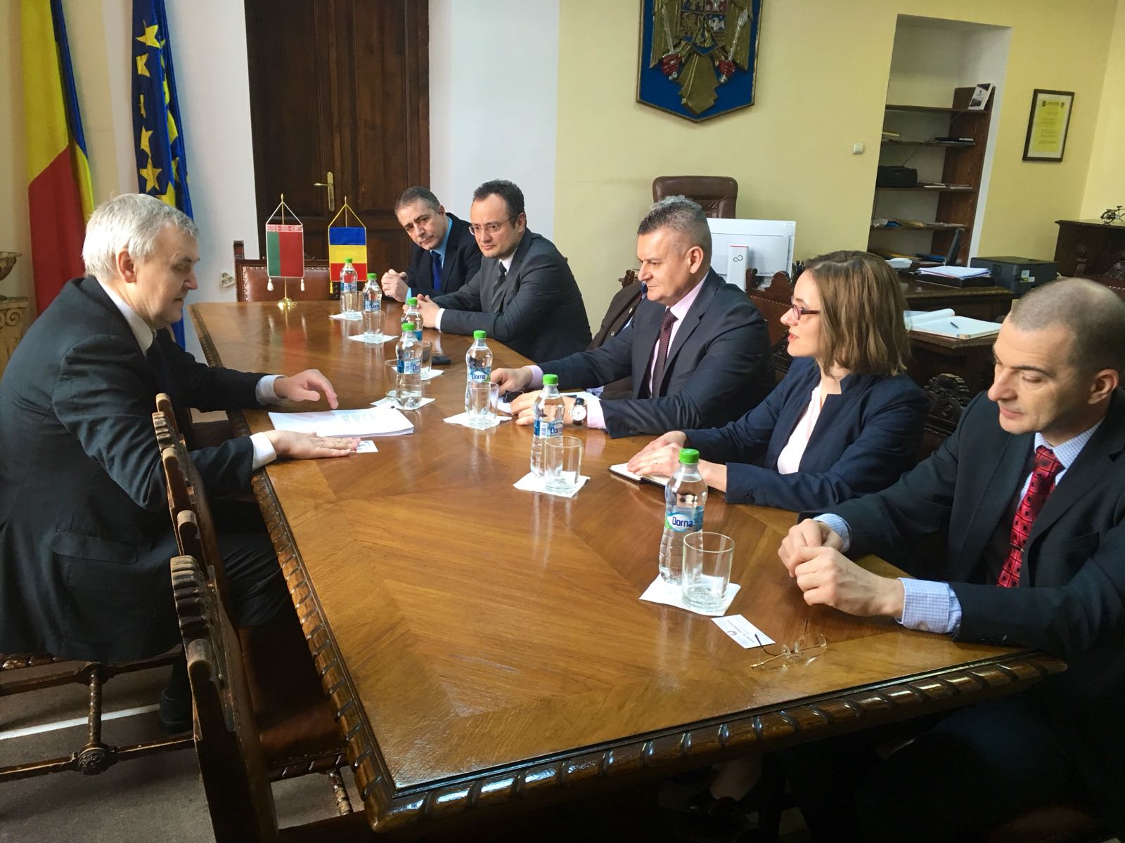 Ambasadorul Bielorusiei din nou la Oradea. A doua vizita in ultimele 6 luni