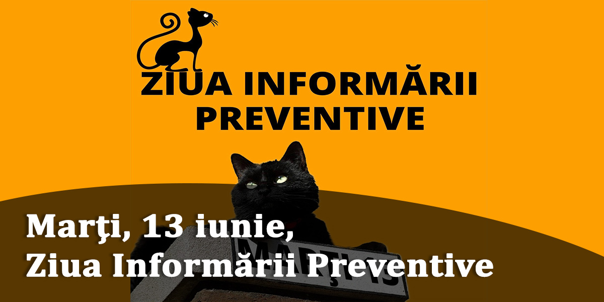 “Ziua Informarii Preventive”, marcata de ISU Crisana, in fiecare zi de marti 13