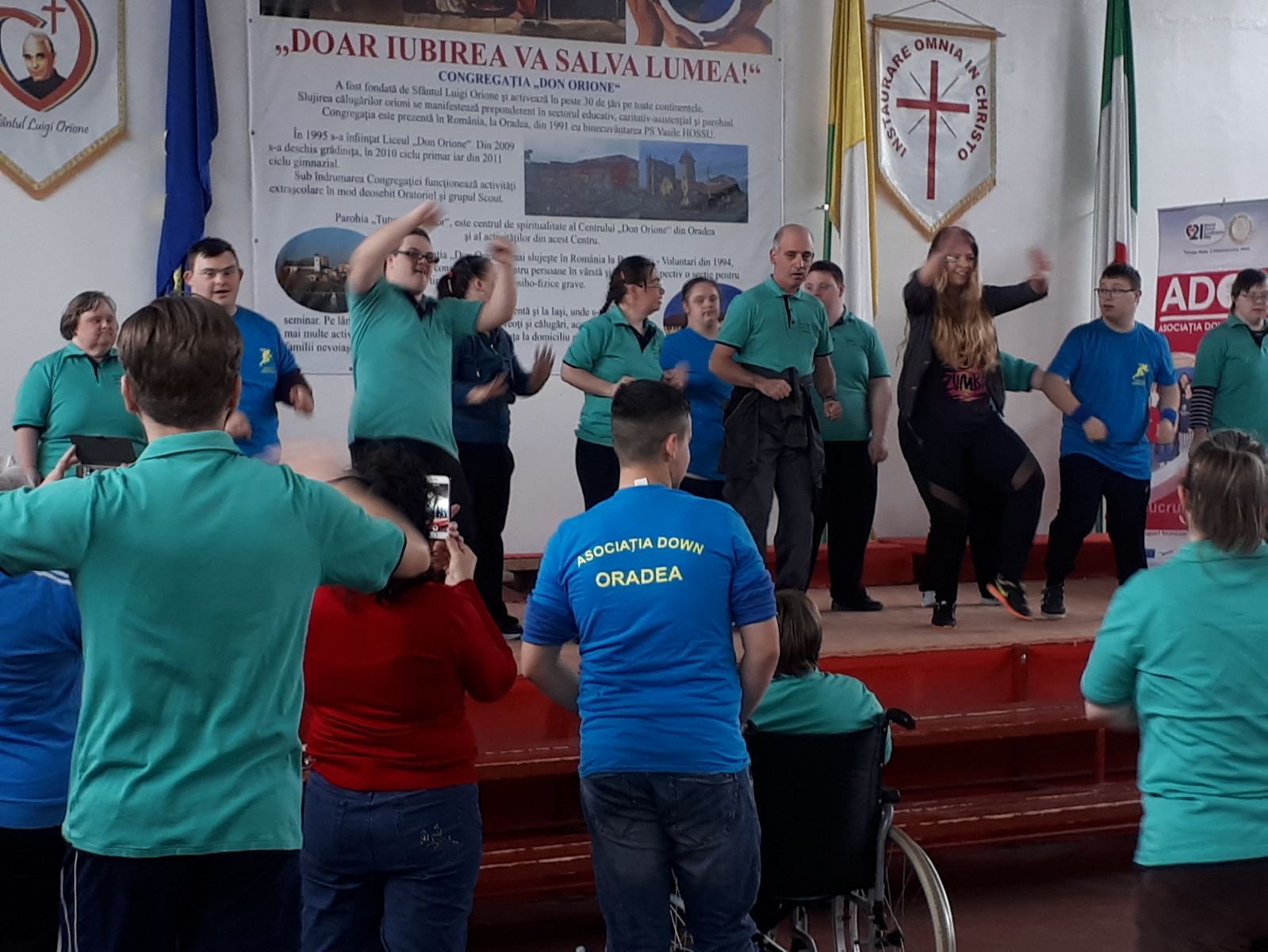 Asociaţia Down din Oradea, a sarbatorit a XIII-ea ediţie a  Zilei Mondiale a Sindromului Down