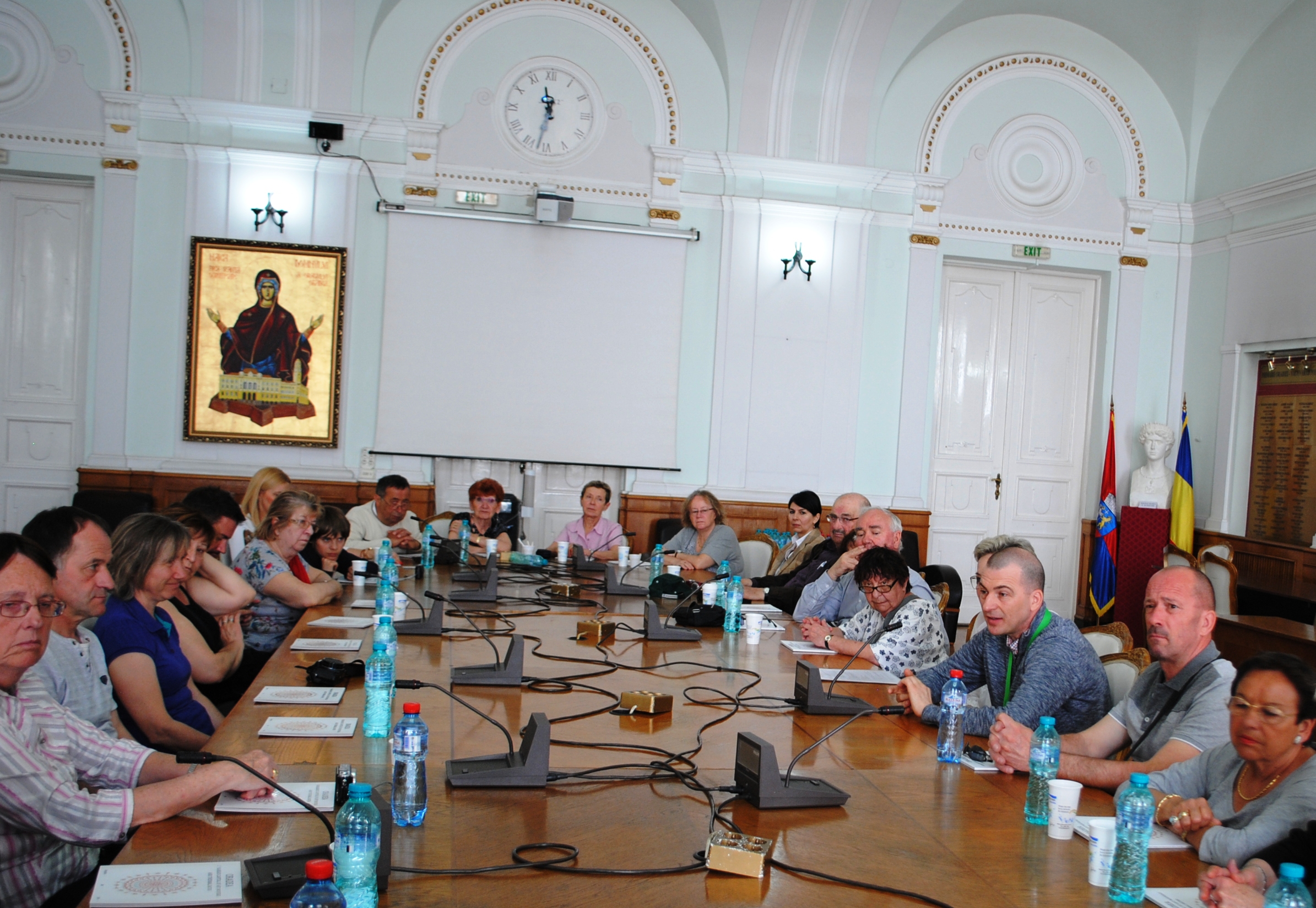 O delegatie a orasului Ceyrat, infratit cu Oradea, a facut o vizita la primarie