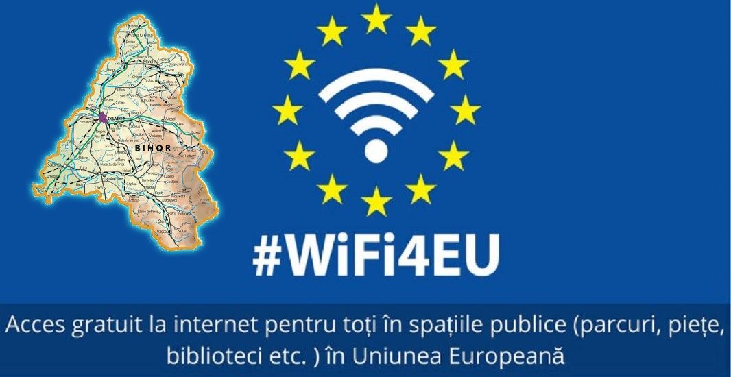 23 de localitati din judetul Bihor vor putea avea acces GRATUIT la internet prin retelele Wi-Fi