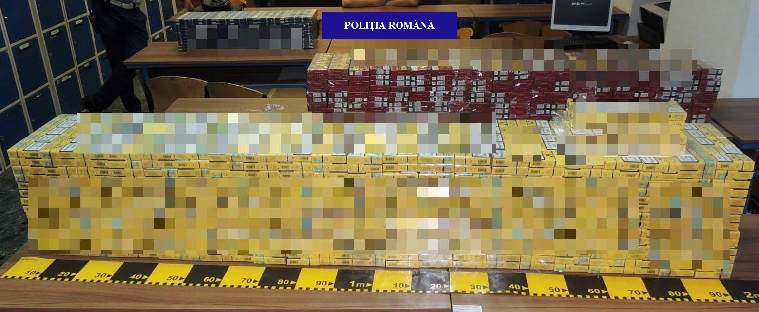 Oradean cercetat penal, dupa ce a fost prins, in masina, cu 60.000 de tigarete nemarcate legal