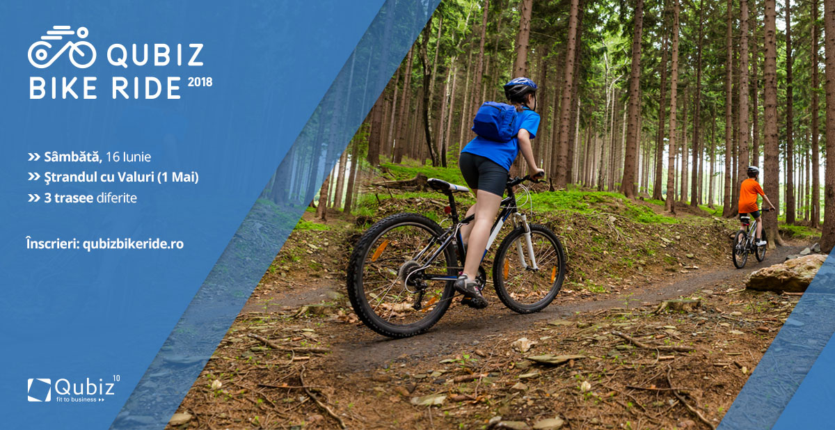 Pe bicicletă, pentru educaţie la Qubiz Bike Ride Oradea 2018