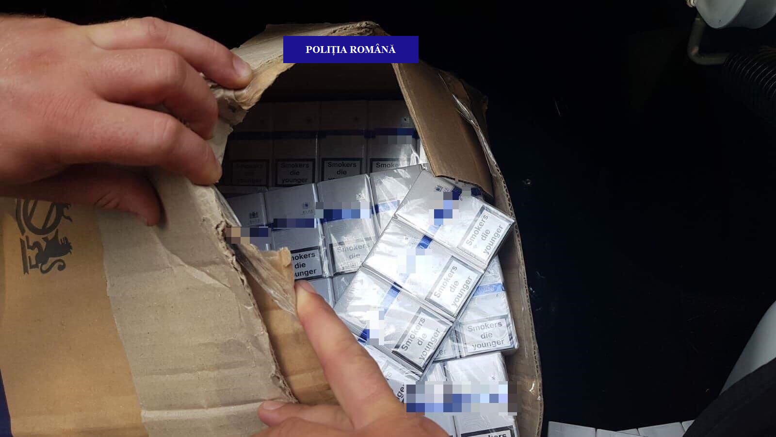 Razie a politistilor oradeni prin piete. Au vizat comerciantii de tigari nemarcate legal