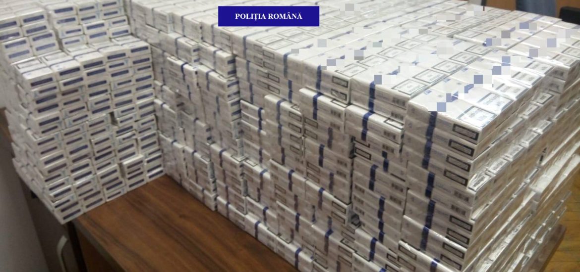 Hunedorean prins in Marghita cu aproape 4.000 de pachete de tigari nemarcate legal