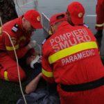 Accident grav in Parcul Industrial Oradea. Un barbat a ajuns la spital cu multiple leziuni