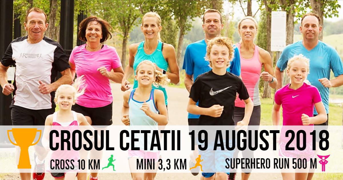 Duminica 19 august incepe Crosul Cetatii. Mai multe strazi vor fi inchise circulatiei, in Oradea