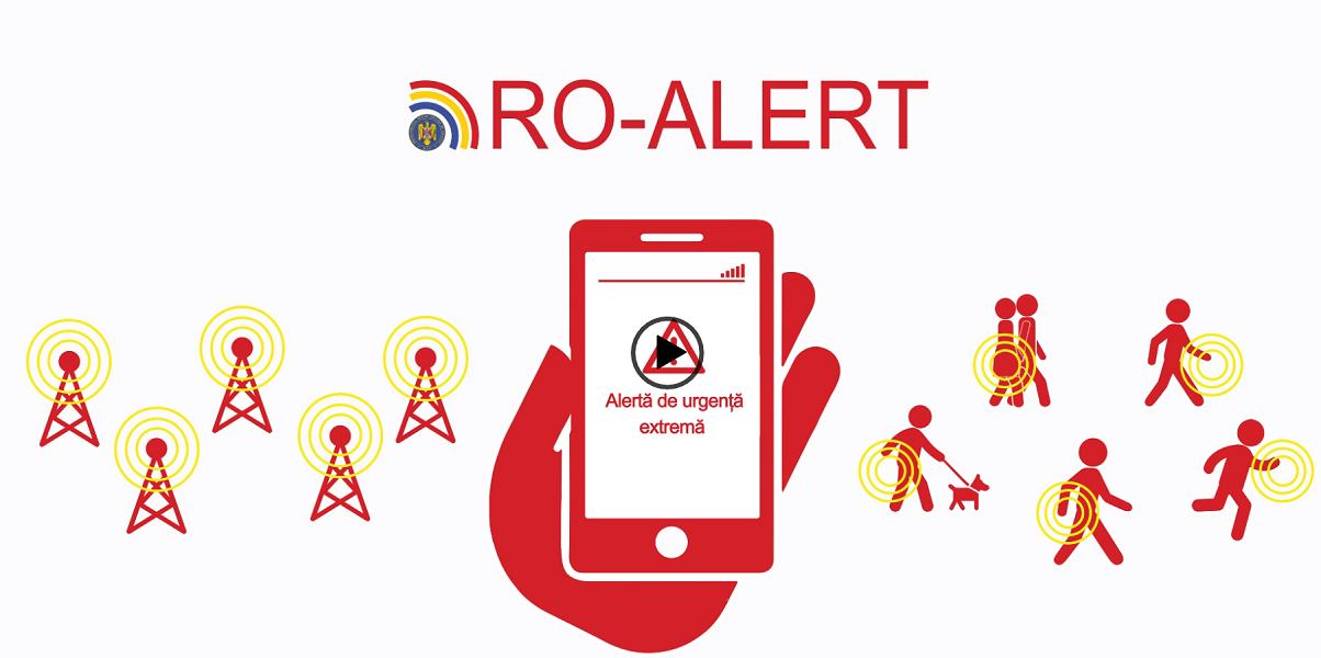 Autoritatile lanseaza aplicatia si site-ul RO-ALERT, destinate emiterii de alerte in caz de situatii de urgenta