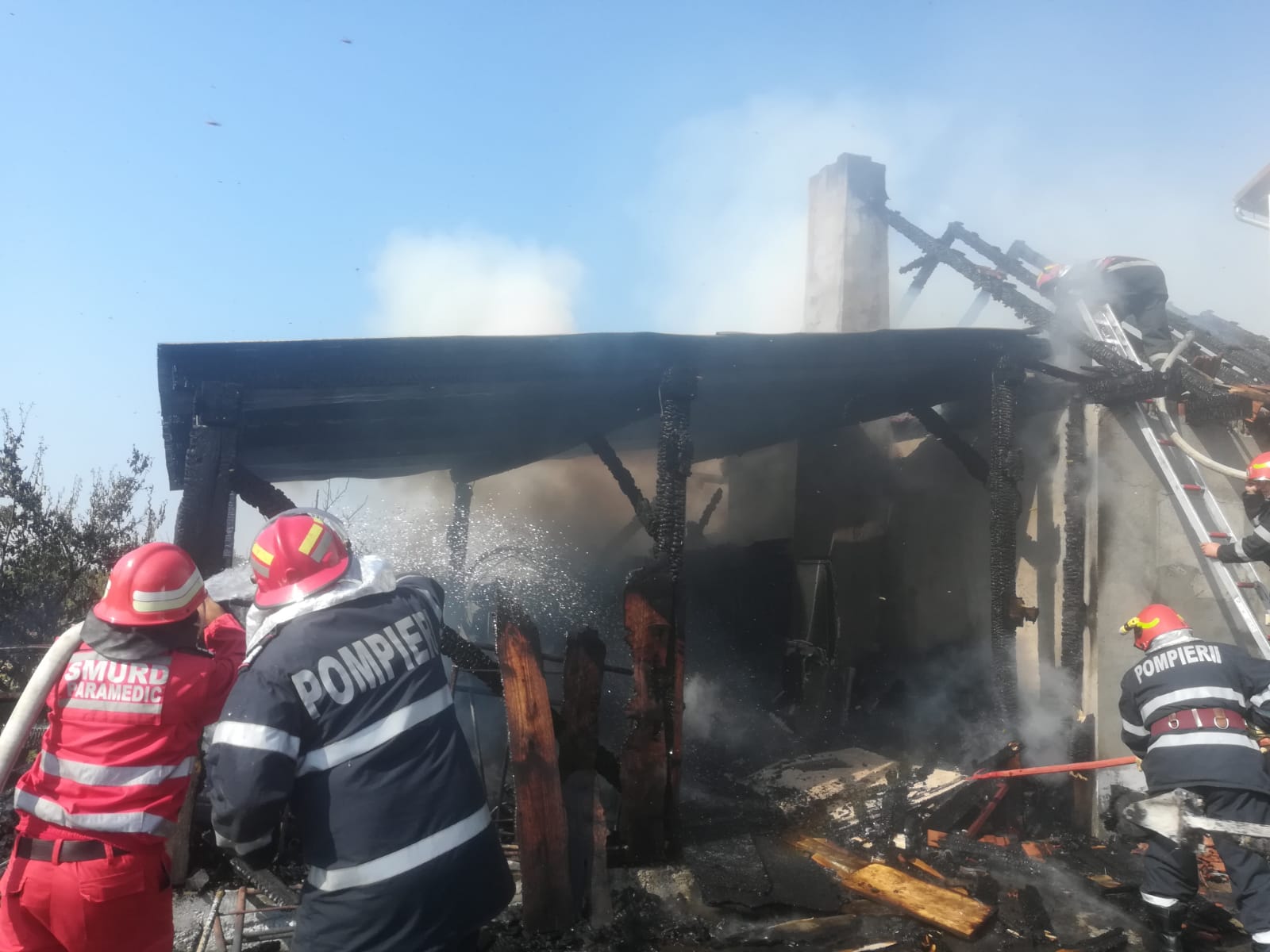 Semn? Incendiu la cladirea unei biserici din Marghita