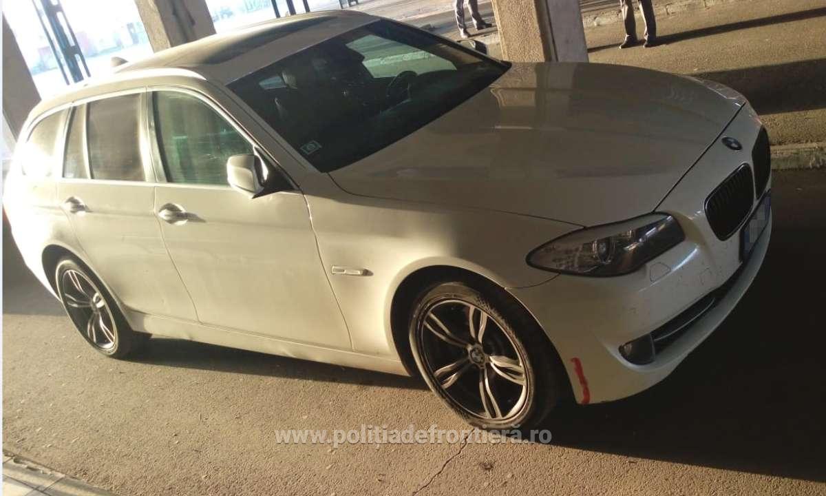 BMW furat in Italia retinut in Vama Bors, in timp ce soferul incerca sa-l introduca in tara