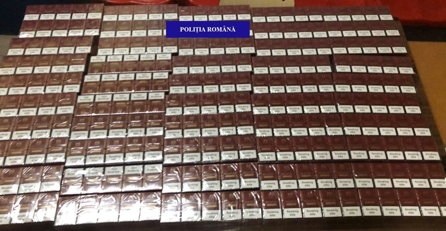 Un barbat din Salonta, prins de politistii bihoreni cu 500 de pachete de tigari nemarcate legal