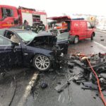 Accident cu 5 victime pe DN1 Oradea – Cluj. O persoana si-a pierdut viata, iar alte 4, printre care si un copil, au fost transportate la spital