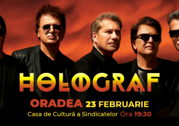 Holograf revine la Oradea cu un nou concert extraordinar