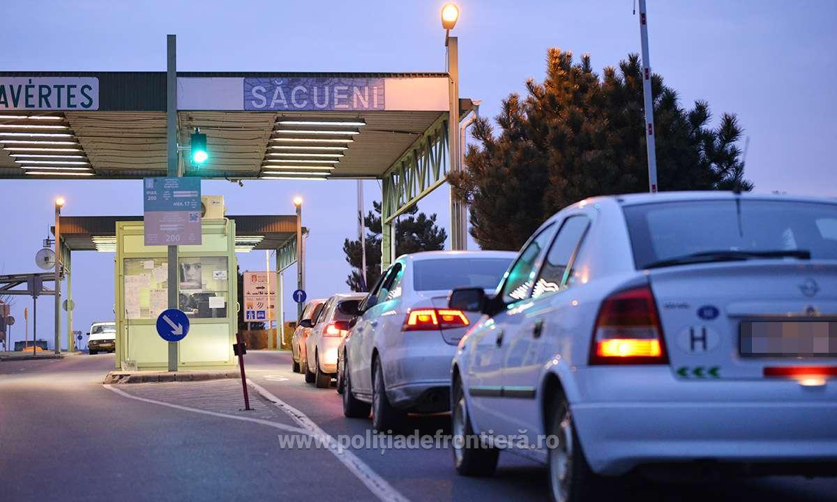 14 cetateni romani depistati la Frontiera de la Sacuieni cu adeverinte de munca specifice lucrătorilor transfrontalieri, false