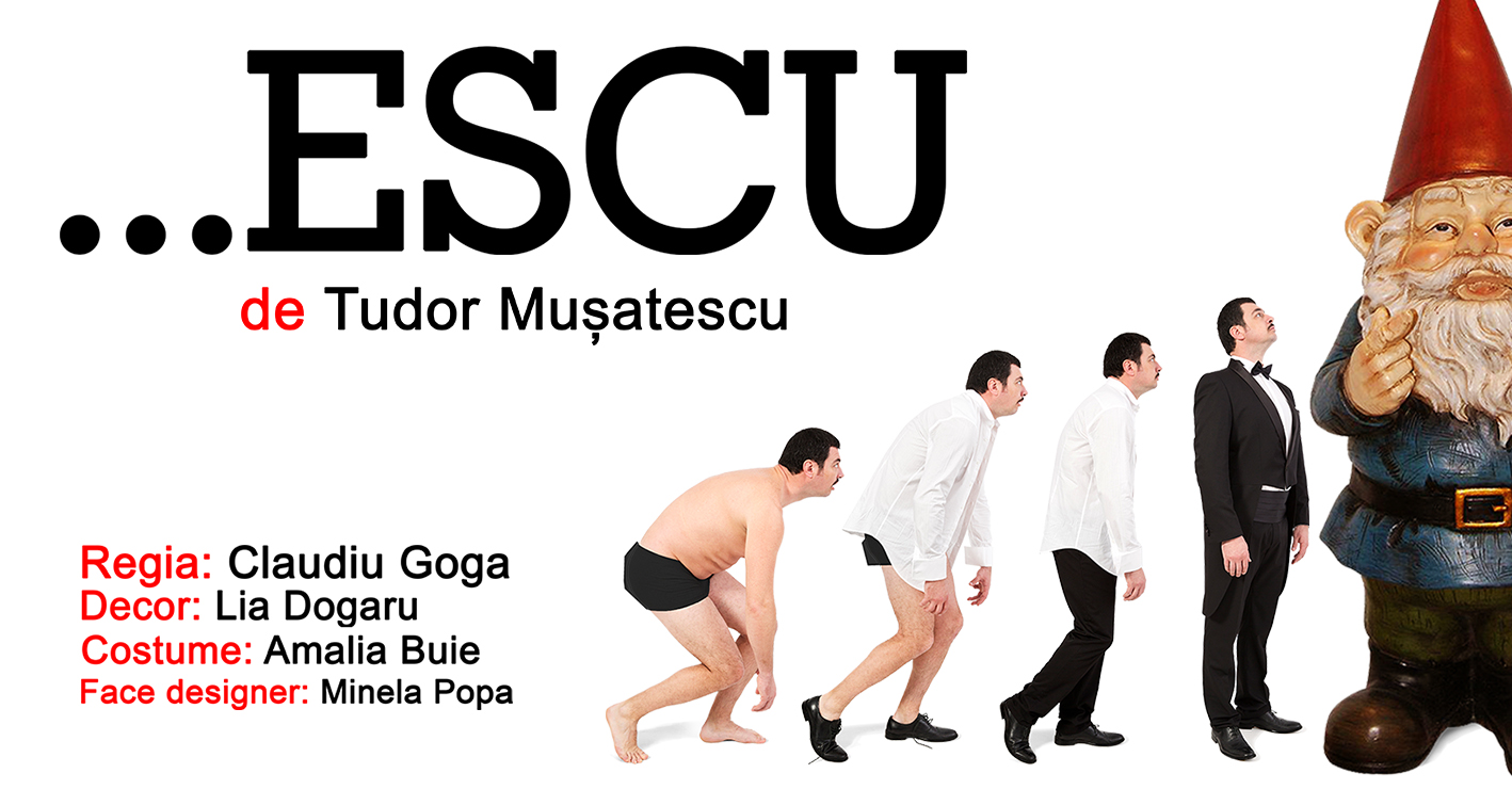Cea de-a treia premieră din acest an a Trupei „Iosif Vulcan”  – „…Escu”, de Tudor Mușatescu