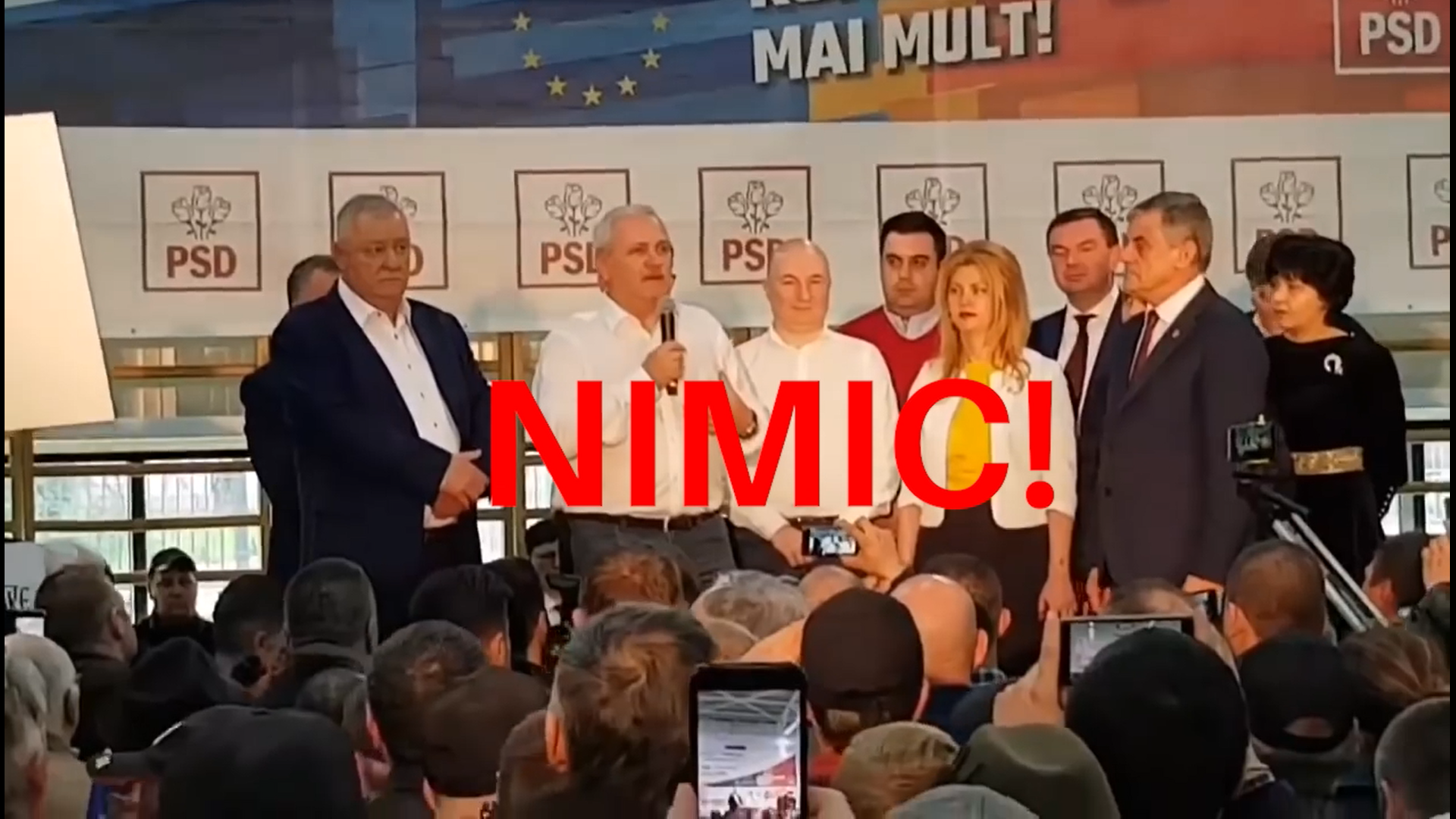 Pe 26 mai, dați PSD ceea ce merită: NIMIC!