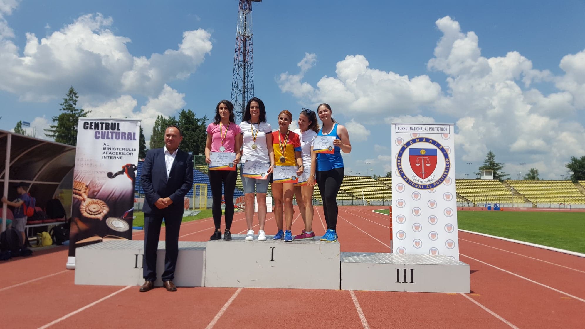 O politista bihoreanca a devenit Campioana Nationala la Atletism