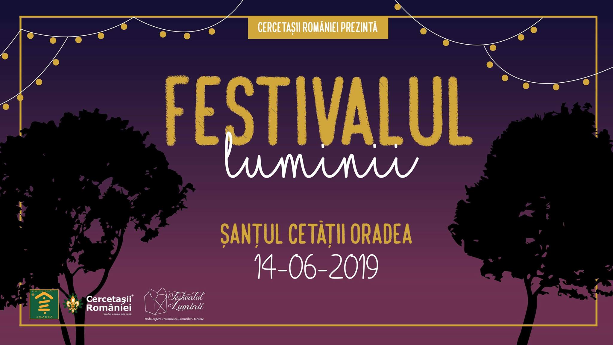 Vineri, 14 iunie, Santul Cetatii Oradea va gazdui a XII-a editie a Festivalului Luminii.
