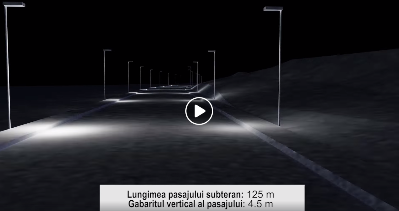 Spectaculos! Primaria construieste un pasaj subteran, de 125 de m, in dreptul culoarului de aterizare a avioanelor (VIDEO)