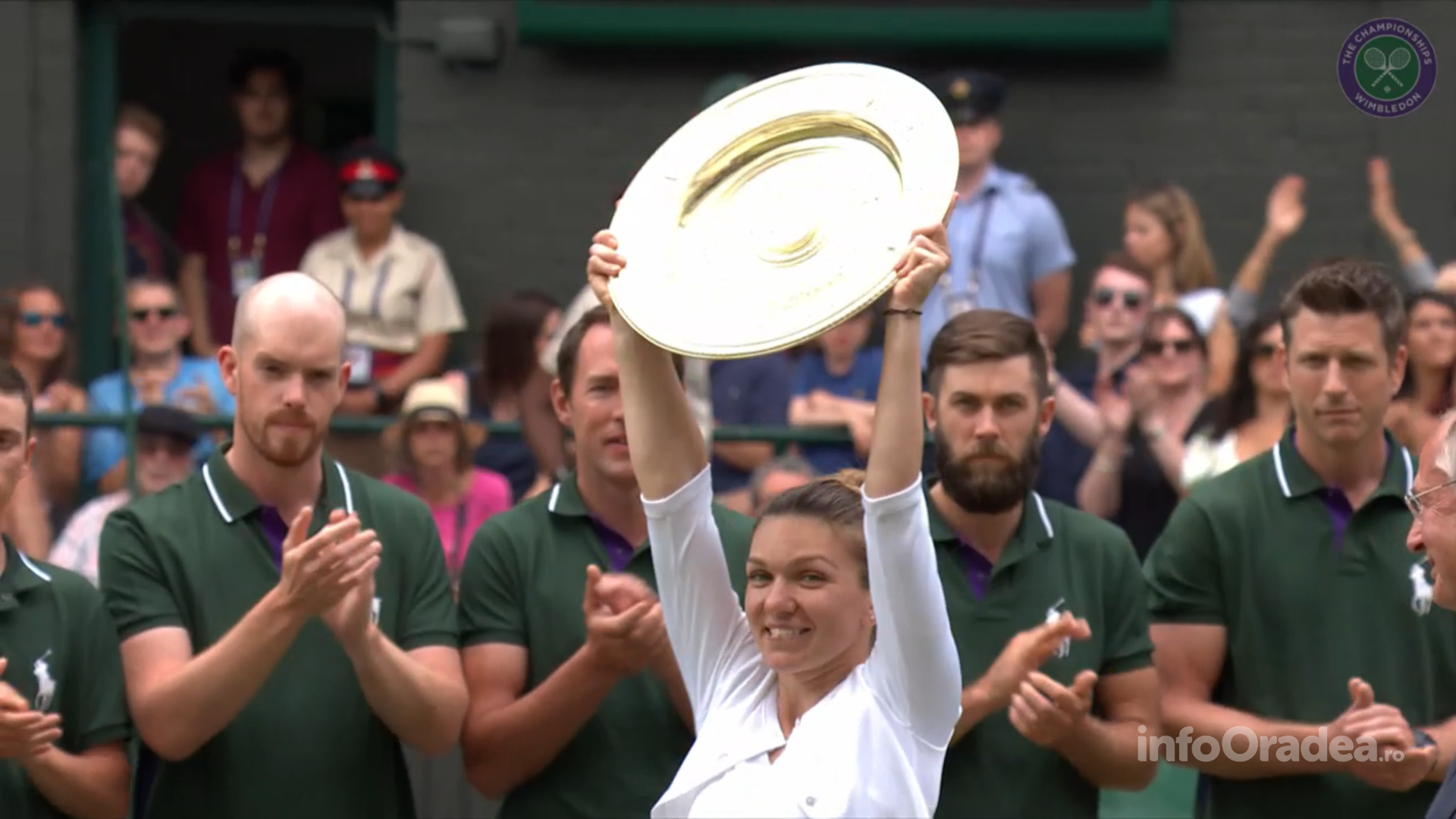 Victorie fantastica a Simonei Halep in finala de la Wimbledon, in fata Serenei Williams 6-2/6-2