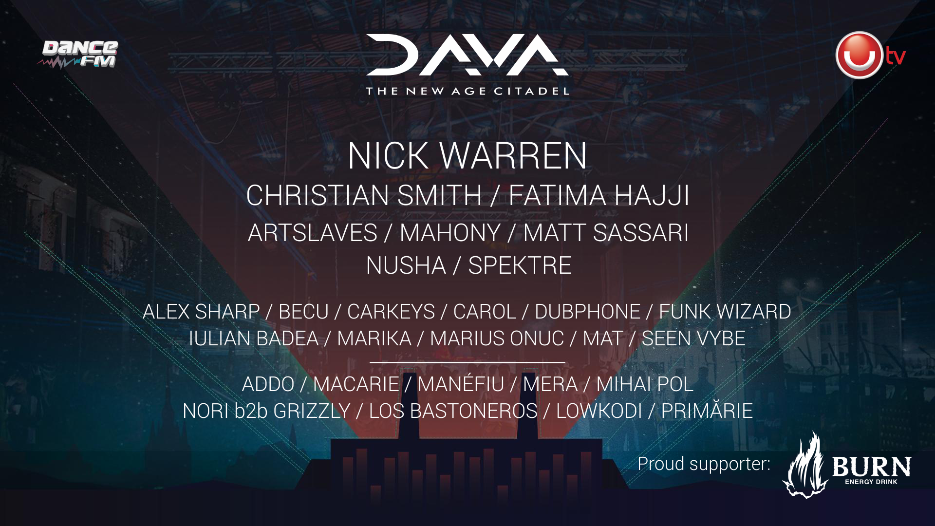 DAVA Festival revine cu a doua ediție: 30-31 August 2019. Peste 5000 de oameni sunt așteptați să petreacă un weekend plin de distracție și muzică electronică la Sighișoara.